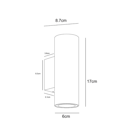 Светильник на штанге Arte Lamp A1807 A1807AL-2BK