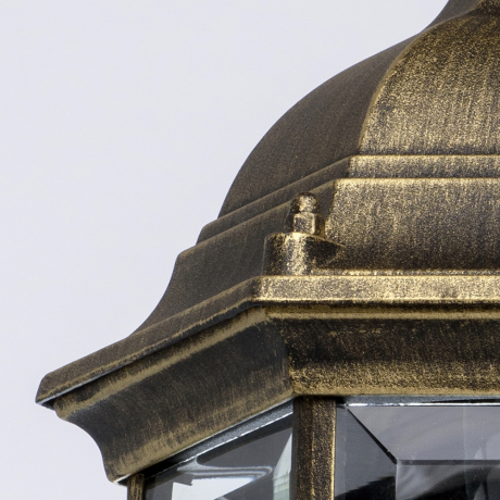 Уличный подвесной светильник с лампочкой DeMarkt 804010401+Lamps