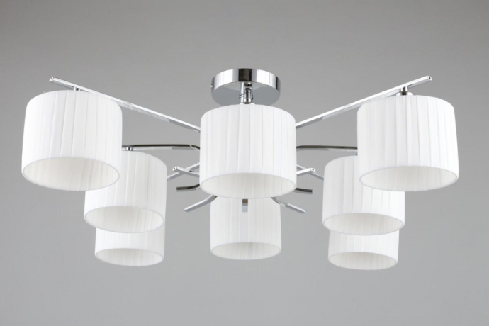 Люстра с поддержкой Алисы потолочная Omnilux OML-34207-08-A