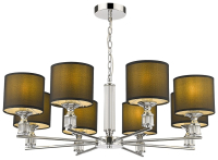 Подвесная люстра с лампочкой Velante 293-123-08+Lamps E14 P45