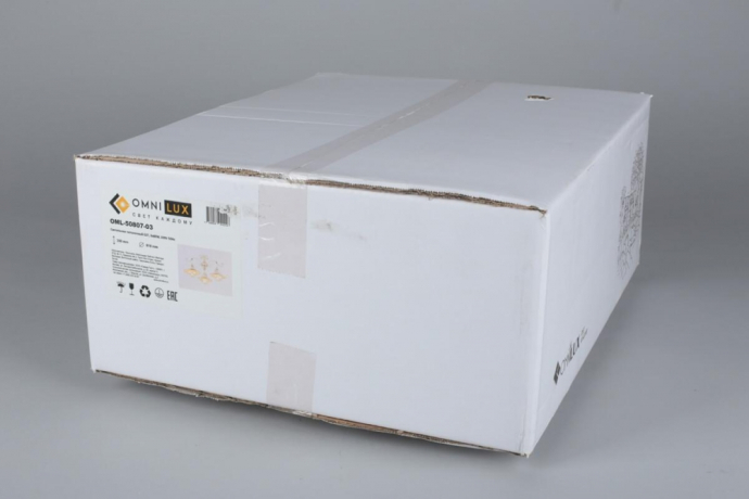 Люстра потолочная с лампочками Omnilux OML-50807-03+Lamps