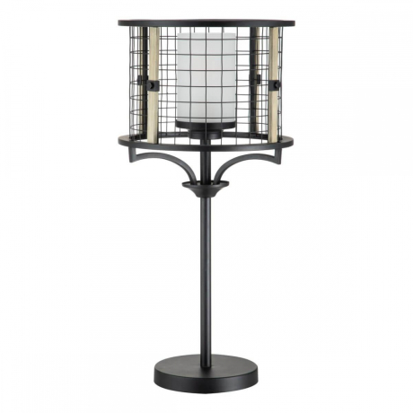 Настольная лампа декоративная Indigo Castello 10014/1T Black