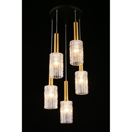 Подвесная люстра с лампочками APLOYT APL.310.03.05+Lamps