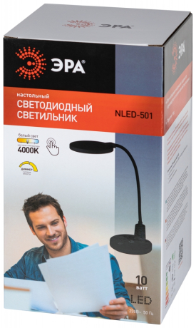 Настольная лампа офисная Эра NLED-501 Б0059840