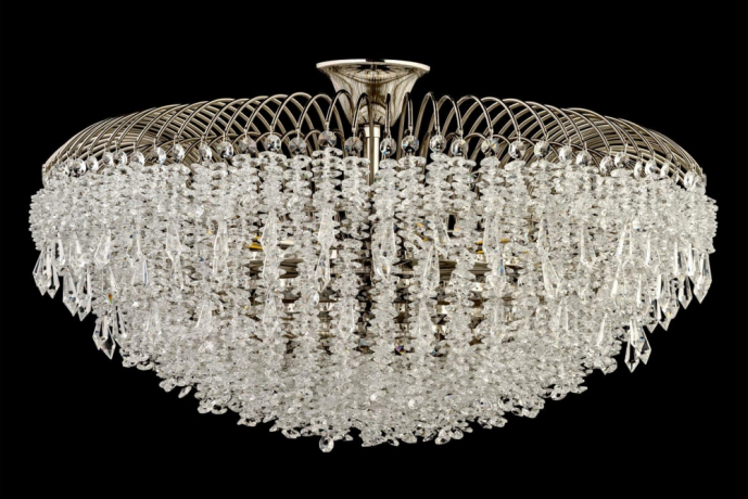 Люстра на штанге Arti Lampadari Delia Nickel Delia E 1.3.60.105 N