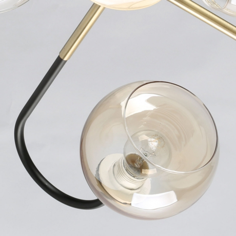 Люстра потолочная с лампочками DeMarkt 220013205+Lamps