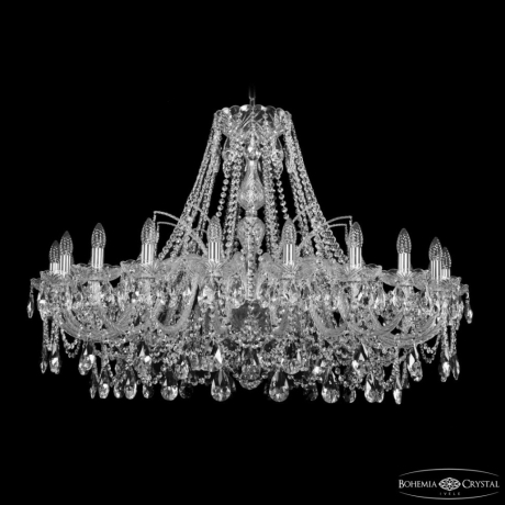 Подвесная люстра Bohemia Ivele Crystal 1411 1411/20/400 Ni