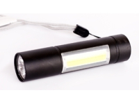 Ultraflash LED51523  (фонарь акк 4В, черн., 2LED, 3 Вт, 3 реж, USB, бокс са)