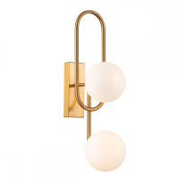 Бра Indigo Opaco 11015/2W Brass