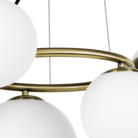 Люстра подвесная с Led лампочками в комплекте Lightstar 815051+Lamps