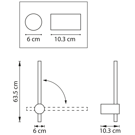 Бра Lightstar Tubo 748533