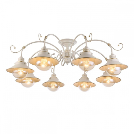 Люстра потолочная со светодиодными лампочками E27, комплект от Lustrof. №145248-657129