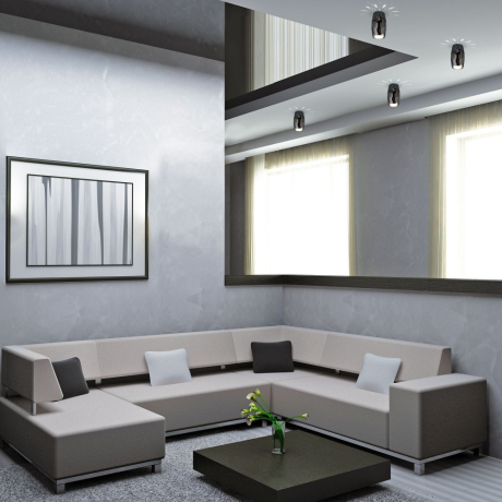 Накладной потолочный светильник Elektrostandard DLN104 GU10 черный (a047725)