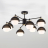 Люстра на штанге Eurosvet Nocciola 70106/8 черный