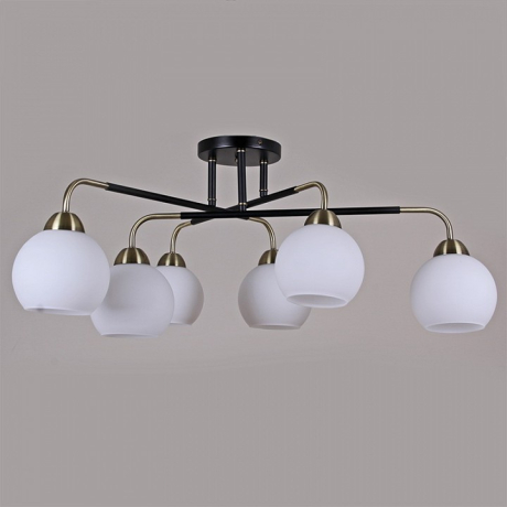 Потолочная люстра ILLUMICO IL0252-6CSQ-79 BK AB