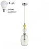 Подвесной светильник Odeon Light Bizet с лампочкой 4893/1B+Lamps E14 P45
