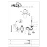Бра Wedo Light Nerezza 65711.02.29.01