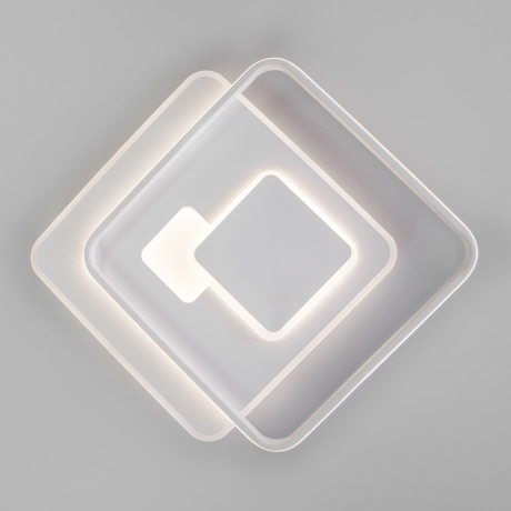 Потолочная люстра с пультом ДУ Eurosvet Caroline 90255/1 белый