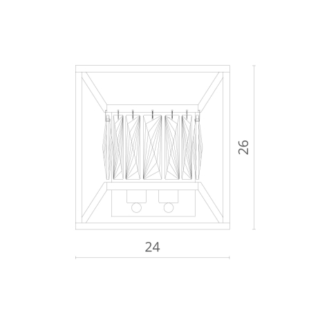 Бра Divinare Frost AP-2