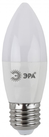 Лампа светодиодная ЭРА E27 9W 6000K матовая LED B35-9W-860-E27 Б0031410