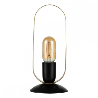 Настольная лампа декоративная Indigo Animo 10007/A/1T Black