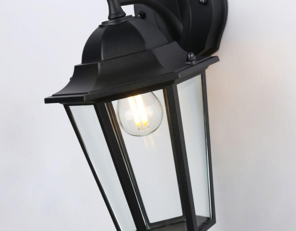 Уличный настенный светильник с лампочкой Ambrella light ST2018+Lamps