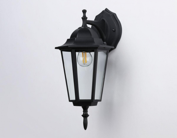 Уличный настенный светильник с лампочкой Ambrella light ST2018+Lamps