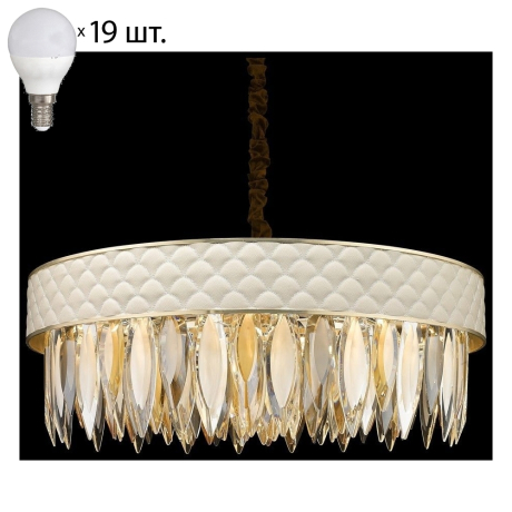 Подвесная люстра с лампочками Wertmark WE143.19.303+Lamps