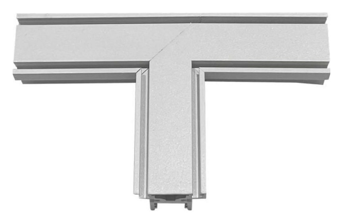 Соединитель T-образный для треков встраиваемых Aployt Magnetic track 48 APL.0185.10.04