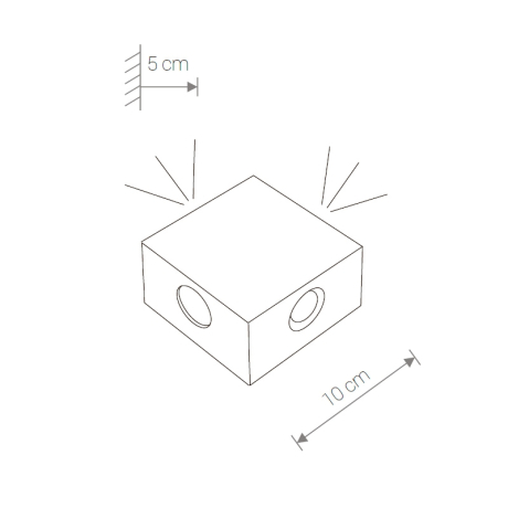 Накладной светильник Nowodvorski Zem 4444