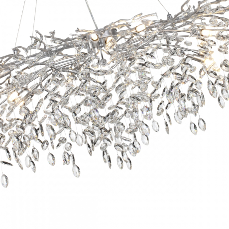 Подвесная люстра со светодиодными лампочками G9, комплект от Lustrof. №675002-694171