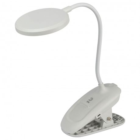 Настольная лампа офисная Эра NLED-513-6W-W