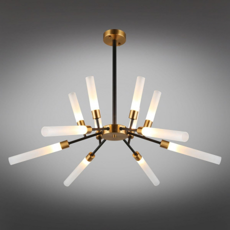 Люстра на штанге со светодиодными лампочками G9, комплект от Lustrof. №280421-657161