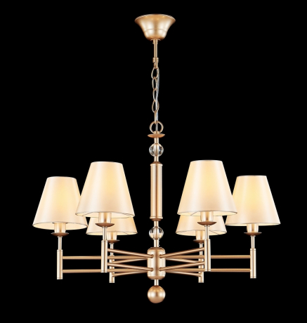 FLAVIO SP6 GOLD Люстра подвесная Crystal Lux FLAVIO