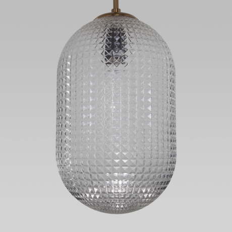 Подвесной светильник Eurosvet Gem 50261/1 прозрачный