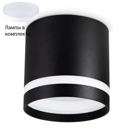 Встраиваемый светильник с лампочкой Ambrella light TN5373+Lamps
