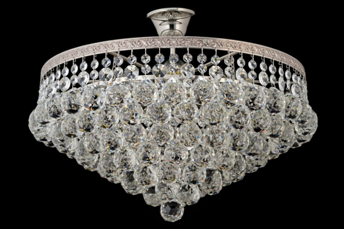 Потолочная люстра с лампочками Arti Lampadari Castellana E 1.3.46.501 N+Lamps