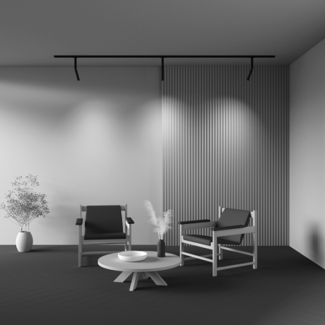 Трековый светильник Technical TR142-1-6W3K-B Focus Dual