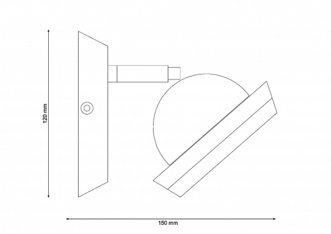 Natura W075.1 Led Venge Светодиодный спот Lucia Tucci
