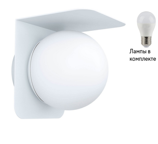 Уличный настенный светильник с лампочкой Eglo 99582+Lamps