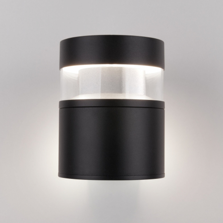 Уличный настенный светильник Elektrostandard 1530 TECHNO LED Черный (a052244)