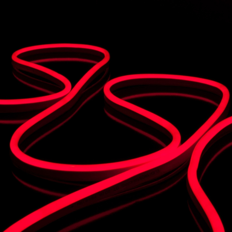 50м. Комплект неоновой ленты красного цвета 2835, 9.6W, 220V, 120LED/m, IP67 Elektrostandard a040595