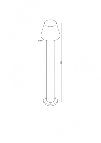 Наземный низкий светильник Maytoni Outdoor Harz O421FL-L5W