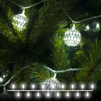 2.8м. Гирлянда нить холодный с эффектом мерцания IP20 Eurosvet 400-003 (a049834)