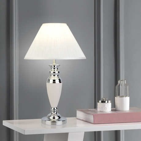 Настольная лампа декоративная Eurosvet Majorka 008 белый