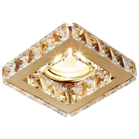 Встраиваемый светильник Ambrella Light Crystal K110 K110 CL/G