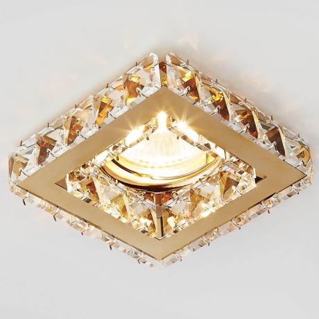 Встраиваемый светильник Ambrella Light Crystal K110 K110 CL/G