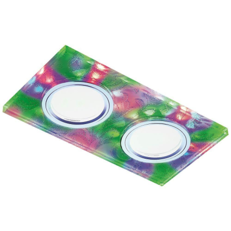 Встраиваемый светильник Ambrella Light S S234/2 W/CH/M