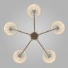 Подвесная люстра Eurosvet Charuel 60148/5 матовое золото