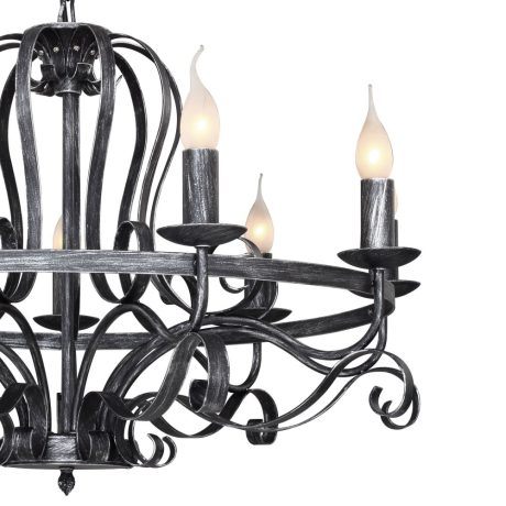 Люстра с лампочками, подвесная, комплект от Lustrof. №128955-617495